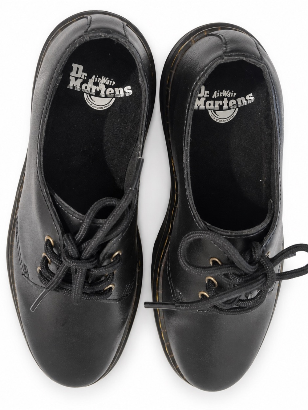 Dr. Martens Zavalalo LA004 Black Leather Oxford Shoes M7 W8 New